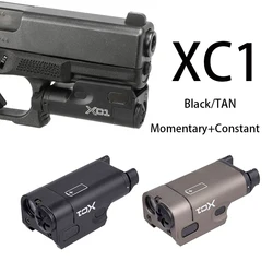 Surefir XC1 LED compacto Mini Marui arma luz constante momentánea para 1911 P320 Glock19 Scout antorcha linterna caza
