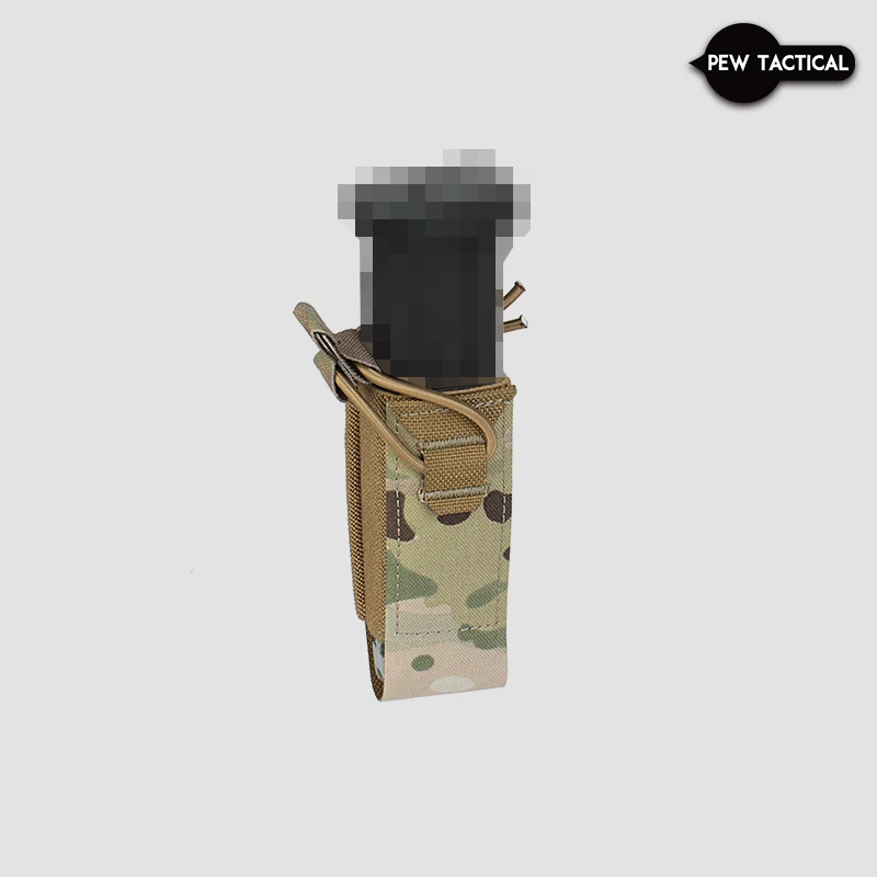 Bolsa para revistas de airsoft PEW TACTICAL de 9MM con una sola pistola MAG POUCH - imagen 2
