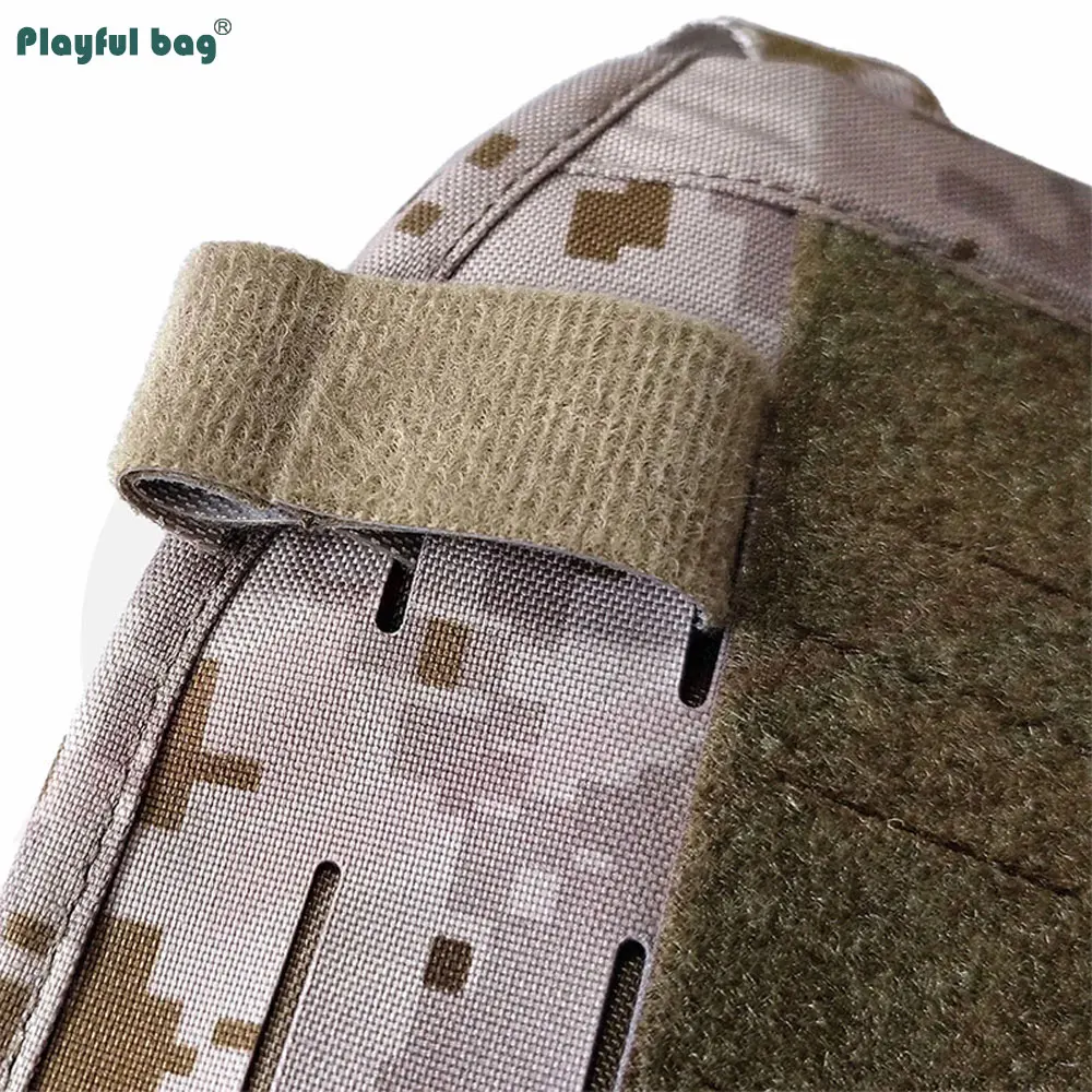 Juego de correas de accesorios para chaleco táctico para exteriores, correas de gestión de cables Molle, gestión de cables de comunicación AQB200, 6 uds. - imagen 4