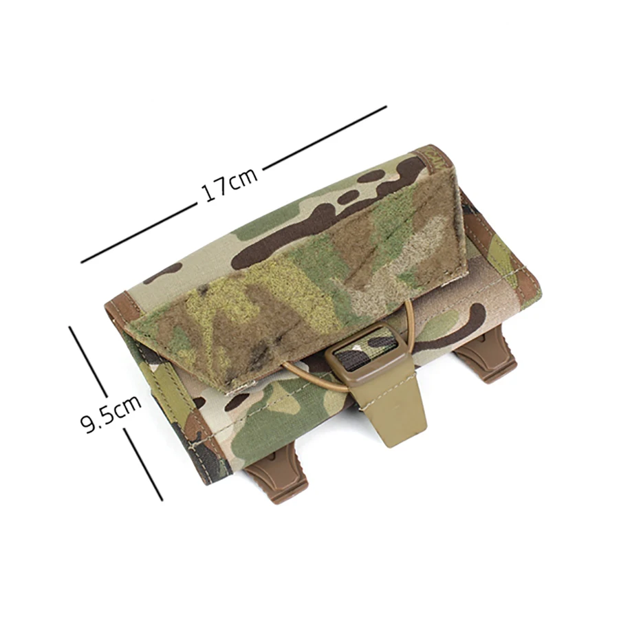PEW TACTICAL Molle Navigator Tech bolsa AIRSOFT multibolsillo MOLLE bolsa ligera MOLLE funda de teléfono Universal bolsa de teléfono Camo - imagen 5