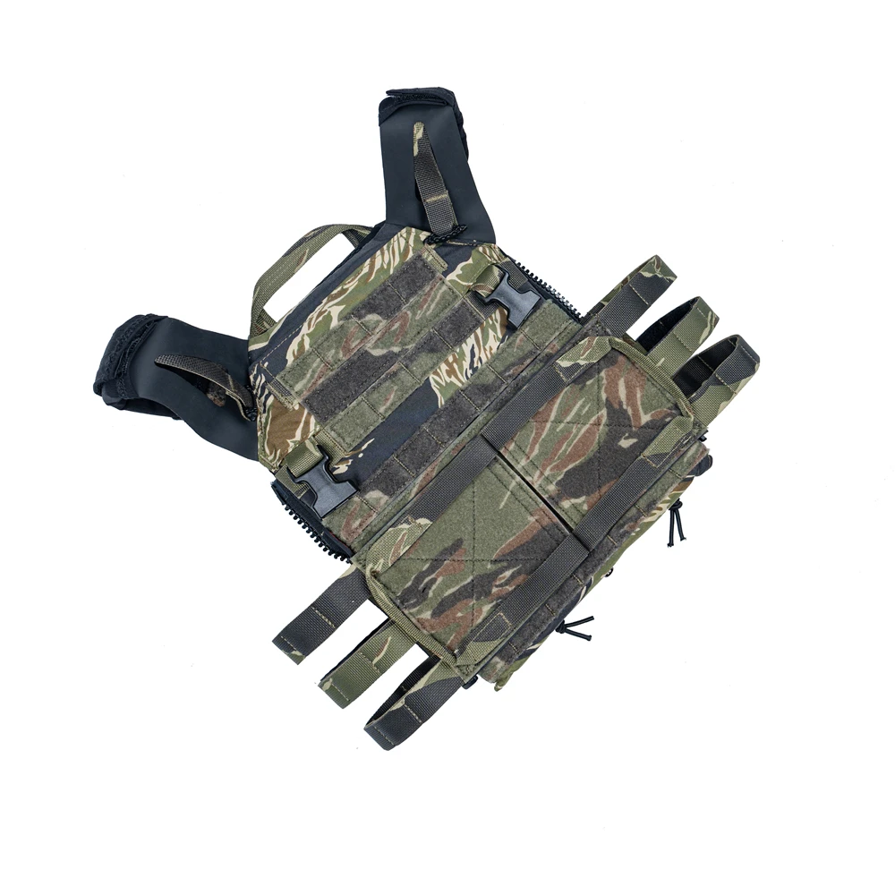 Chaleco táctico ligero Jpc2.0 de camuflaje a rayas de tigre, chaleco para deportes al aire libre y plataforma colgante para el pecho Mk5 - imagen 5