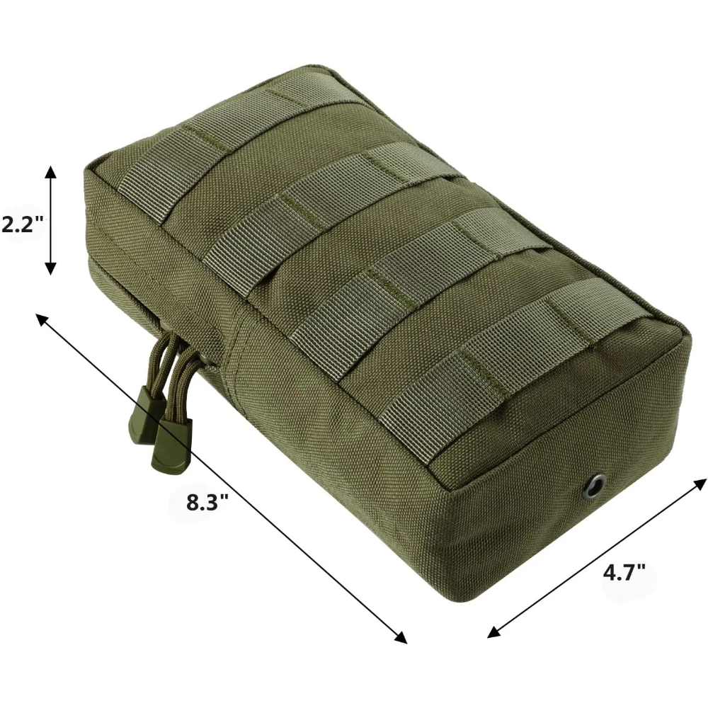 Bolsa MOLLE compacta multiusos resistente al agua EDC para camping - imagen 2