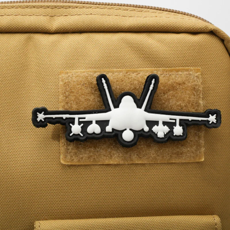 Parche de brazalete táctico serie Fighter, pegatina para mochila que brilla en la oscuridad - imagen 2