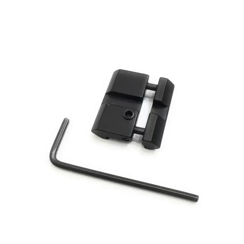 ‌ Soporte adaptador de riel Picatinny táctico de 11 mm a 20 mm - Clip de liberación rápida para montaje de alcance - imagen 2