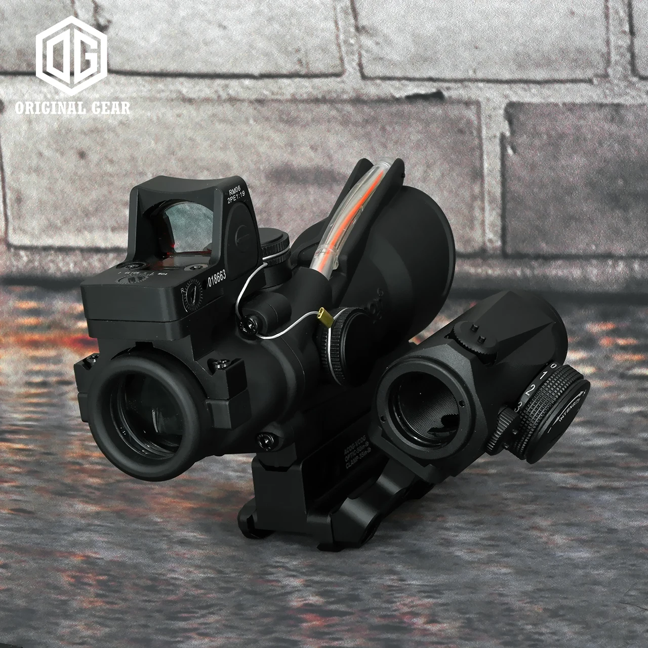 Soporte de mira telescópica TA31 con placa de montaje de punto rojo - imagen 4