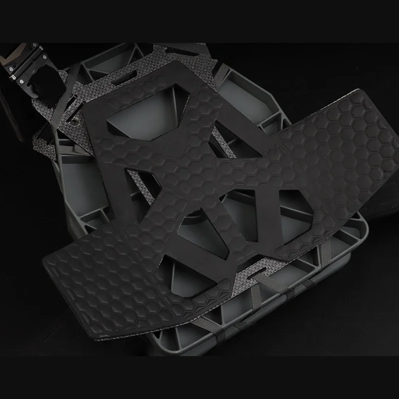 Chaleco portaplacas táctico MOLLE para airsoft y caza, ajuste - imagen 4