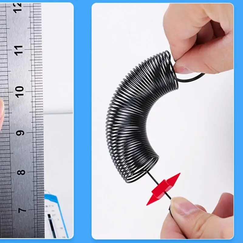 Juego demostrador Ley de Hooke: herramienta física metal y ABS - imagen 2