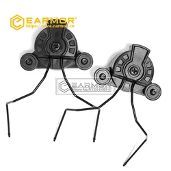 EARMOR M12 EXFIL Kit Adaptador Rieles Auriculares Tácticos M31 M32