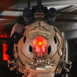 Luz de señal para casco táctico, ajustable, rojo/verde/azul/blanco/Mode IR, para exteriores, caza, Camping, linterna LED, equipo para casco Airsoft