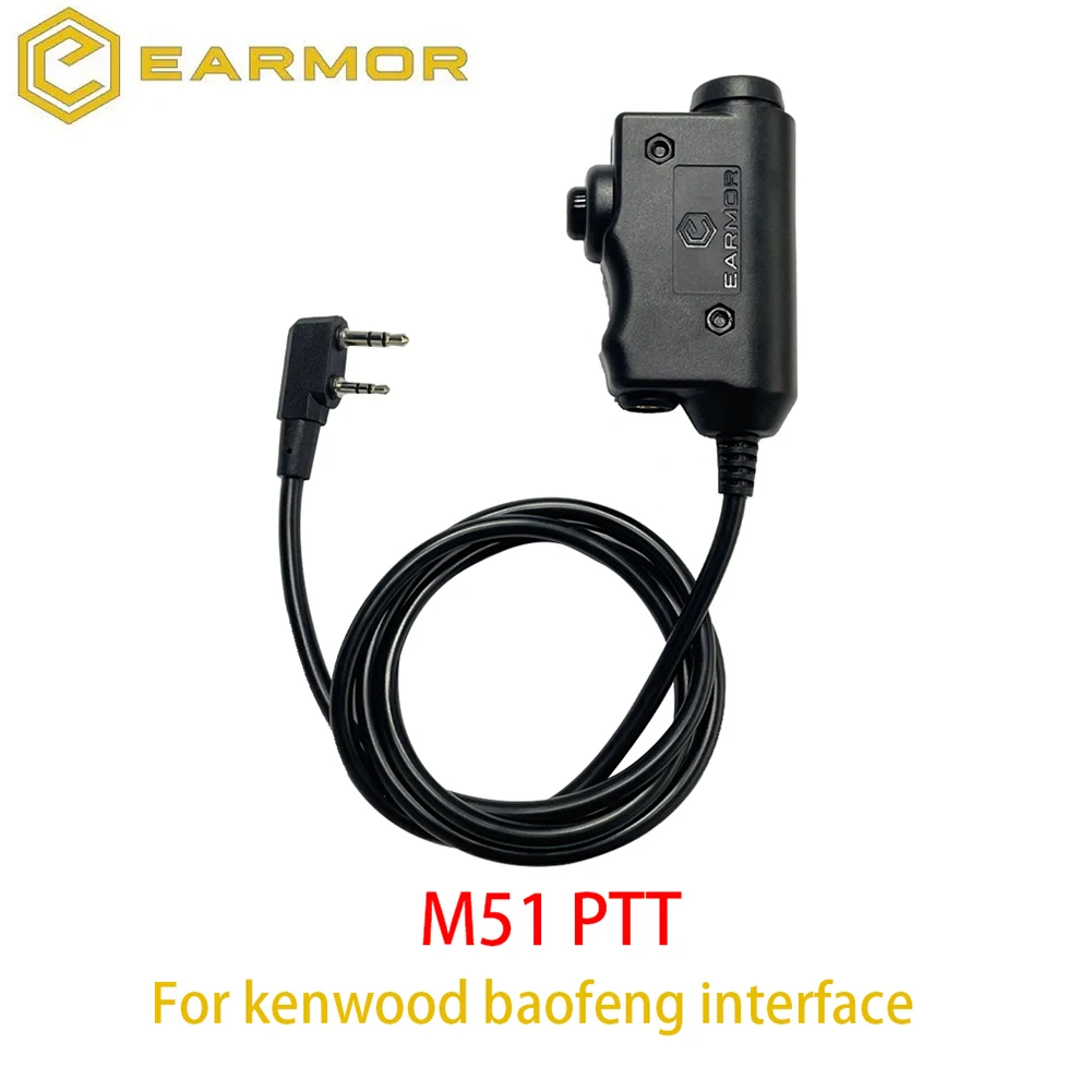 EARMOR M32 SE-auriculares tácticos para tiro, orejeras con reducción de ruido para caza con soportes de arco para casco, M51 PTT para comunicación - imagen 2