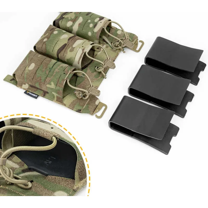 556 Panel frontal con solapa Estilo Ferro Bolsa para revistas Panel Triple Mag KTAR |   Integración de chaleco FCPC con accesorio modular - imagen 5