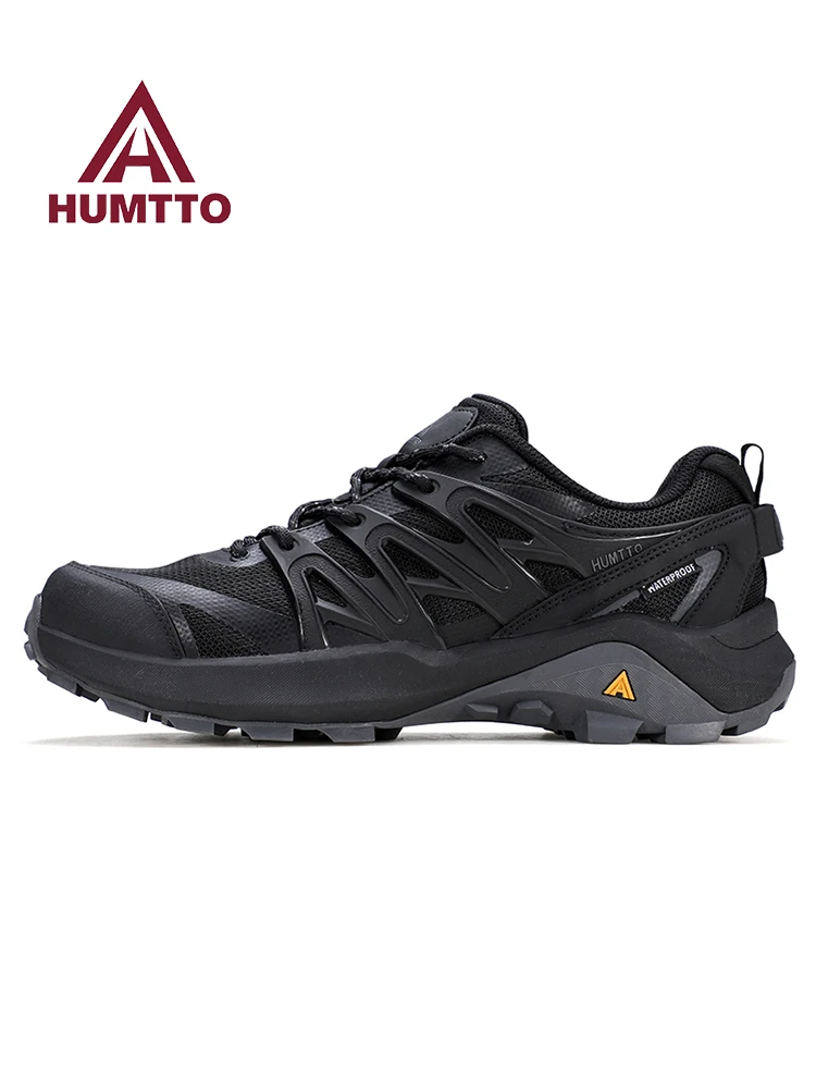 Humtto zapatos de senderismo para hombre, zapatos de trekking antideslizantes para exteriores, zapatillas deportivas transpirables todoterreno para mujer, zapatillas informales de viaje para caminar para mujer - imagen 3