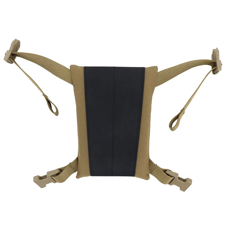 Cojín de soporte Lumbar para mochila táctica, acolchado de cintura, Panel trasero con soporte de carga OV, cojín con sistema trasero antideslizante con Nyl 500D