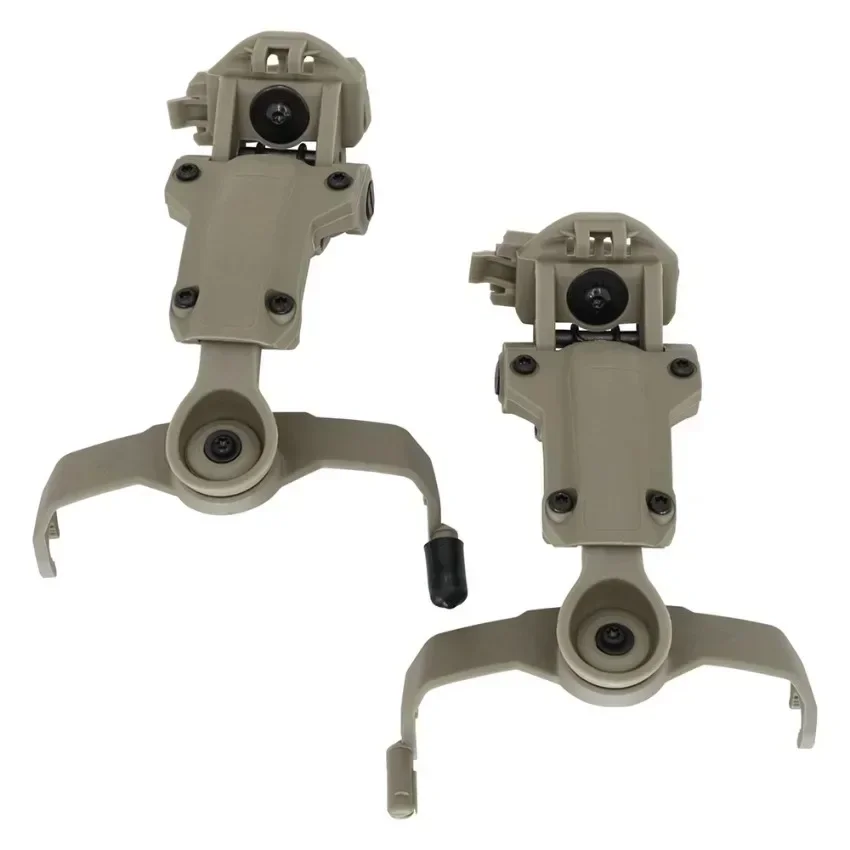 COMTA-auriculares tácticos con adaptador de riel de arco, Kit de soporte para casco para Pelto Comta II III, auriculares de disparo electrónicos - imagen 5