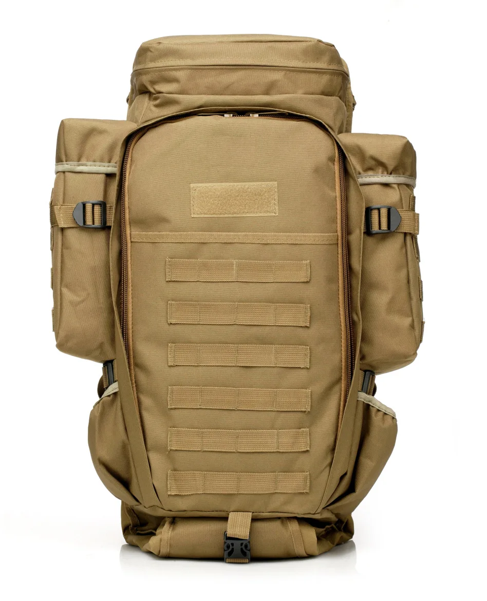 Mochila táctica militar de 70L para deportes al aire libre, senderismo, Camping, caza, viaje, multibolsillo, multifunción - imagen 3