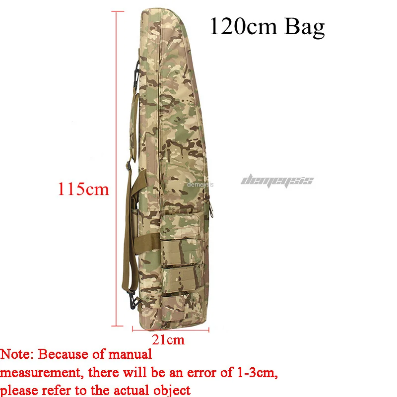Bolsa de pistola táctica Airsoft, estuche de transporte para Rifle, escopeta militar, caza, pistola de tiro, bolsas de escopeta con correa para el hombro - imagen 2