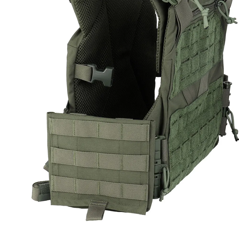 Portador de placa serie K, estilo camuflaje, chaleco de caza verde Universal de tamaño completo, equipo táctico Airsoft con sistema de liberación rápida - imagen 5