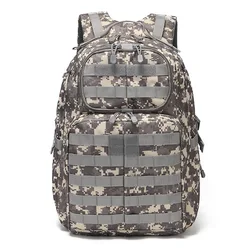 Mochila táctica MOLLE multifunción para senderismo y acampada