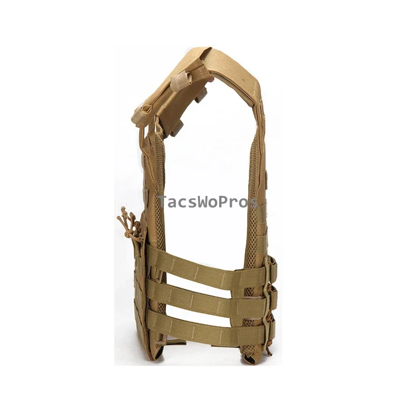 Chaleco táctico ajustable para exteriores, armadura corporal JPC Molle, chaleco portador de placa, chalecos multifuncionales para tiro, combate y caza - imagen 4