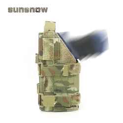 Funda táctica para pistola universal MOLLE con ajuste rápido