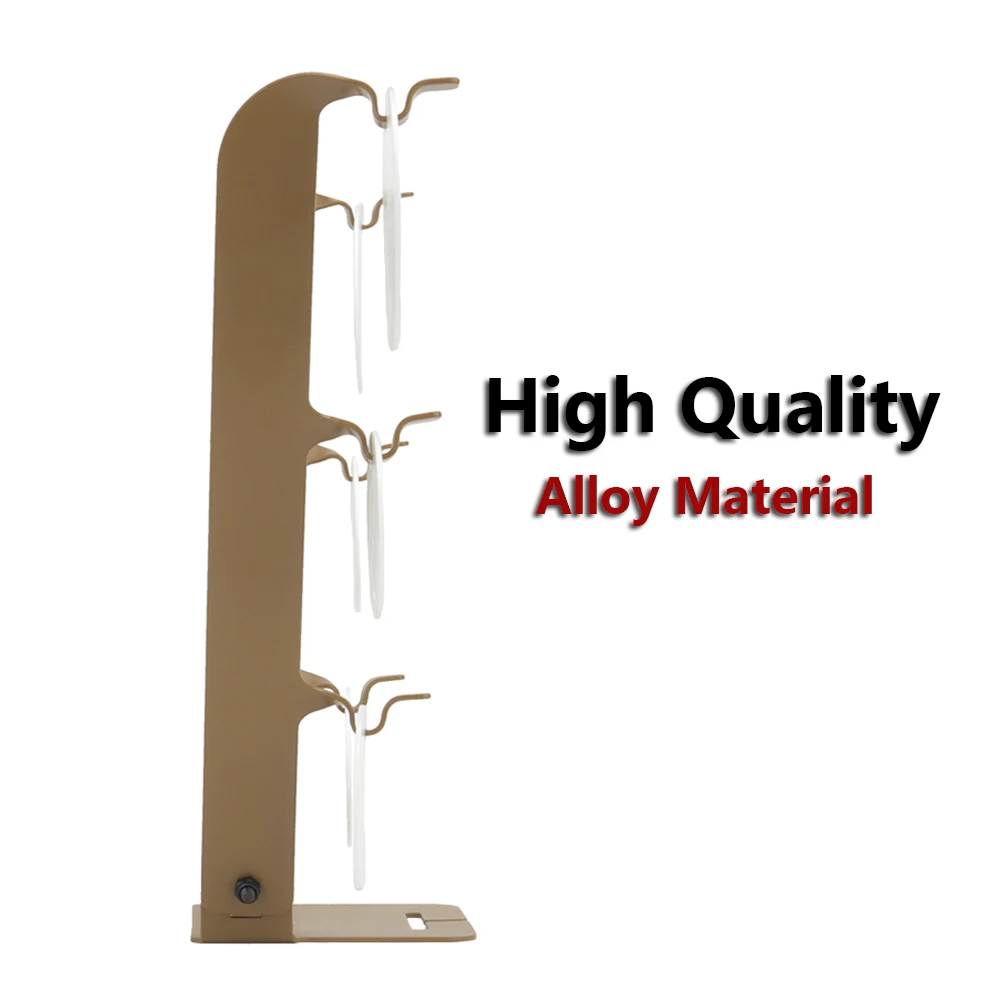 Objetivo táctico de Metal Airsoft en forma de V, Paintball militar CS, caza, tiro, entrenamiento, 6 piezas de Bullseye colgante - imagen 4