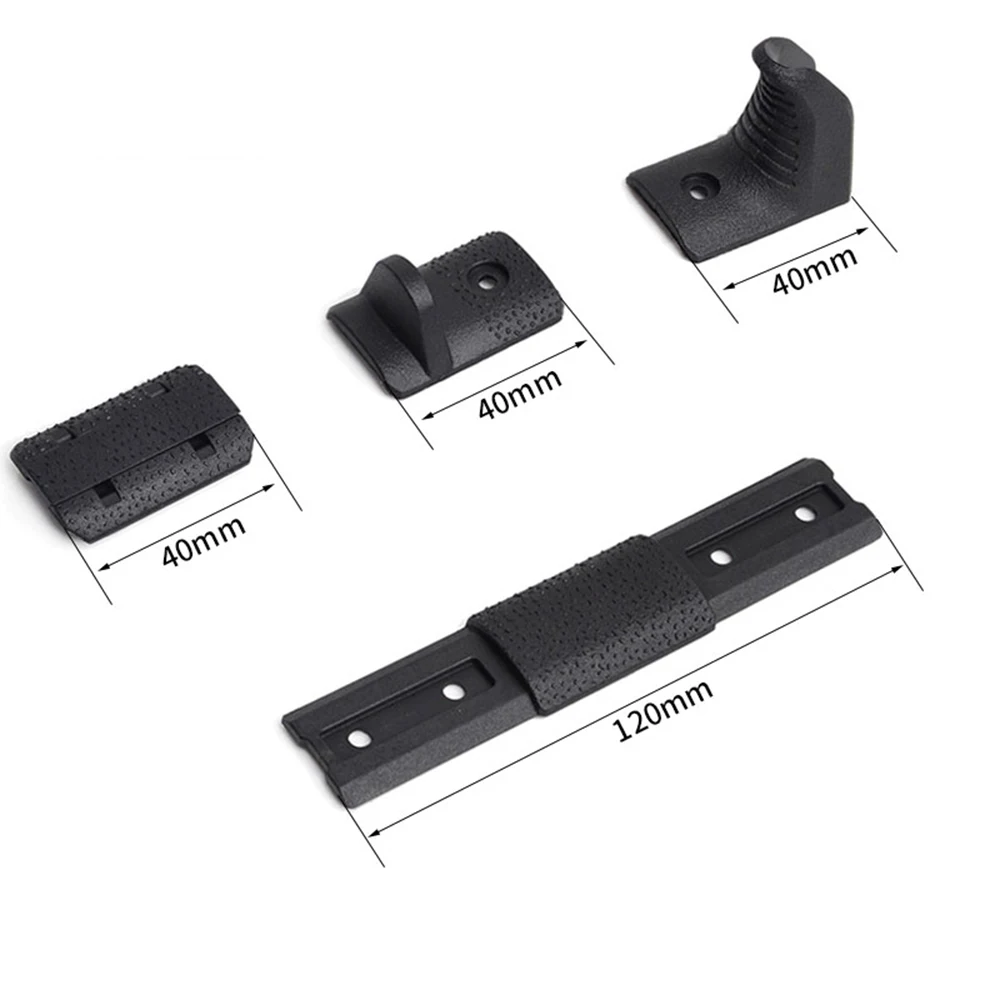WADSN 4 uds/1 paquete Airsoft guardamanos cubierta de Panel de riel Kit de herramientas de mano para rieles MLok Syestem accesorios tácticos para Rifle de caza - imagen 4