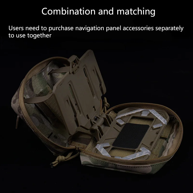 Bolsa plegable para tablero de navegación, cremallera de doble apertura, dos métodos fijos, adaptación exclusiva - imagen 5