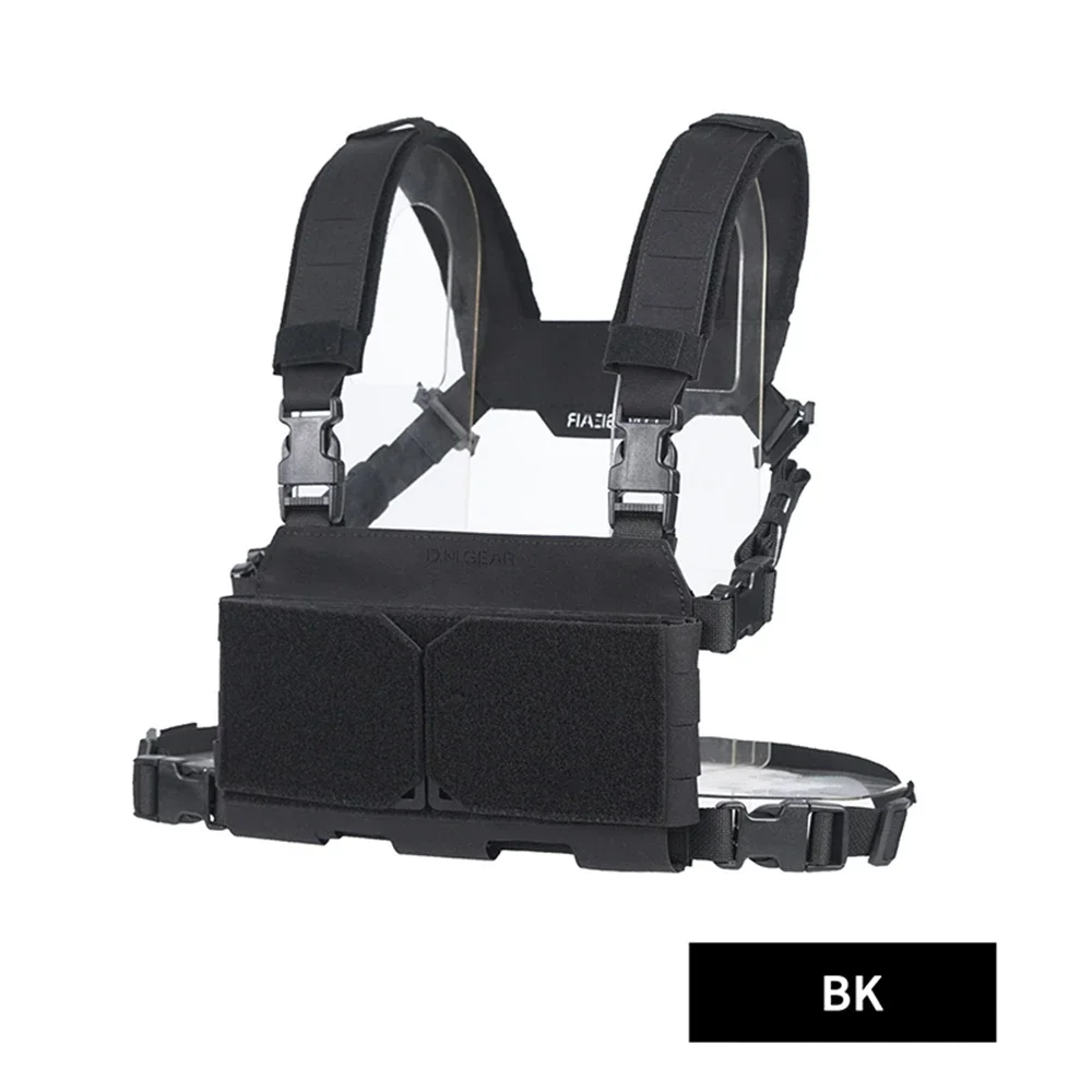 DMGear Chaleco Táctico Portaplacas Ligero – Airsoft, Caza y Outdoor