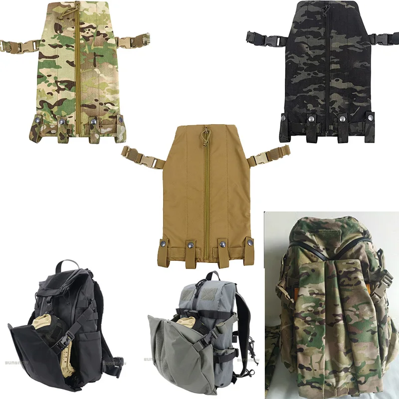 Placa de expansión para casco de mochila táctica, hebilla de liberación rápida, placa de suspensión para compartimento personalizada