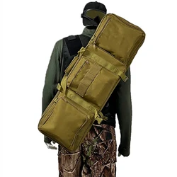 Bolsa para pistola táctica de nailon 1000D, funda Molle para tiro, juego de guerra, Paintball, Airsoft, funda para pistola para Rifle de francotirador, mochila de protección para caza