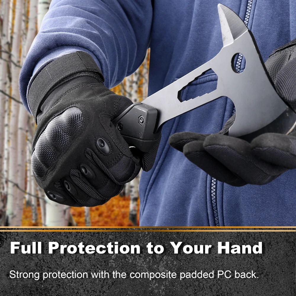 Guantes de dedo completo para pantalla táctil para hombre, manoplas militares tácticas para ciclismo y caza, Paintball, bicicleta y senderismo, tiro y escalada - imagen 5
