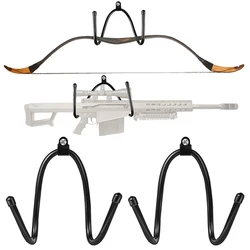 Soporte mural para armas – Expositor ajustable de pared para rifles y escopetas