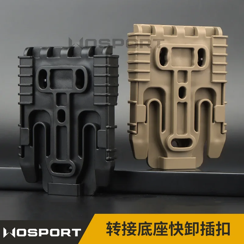 WOSPORT base adaptadora de manga de liberación rápida, enchufe de liberación rápida con accesorios de montaje, plug and play rápido - imagen 5