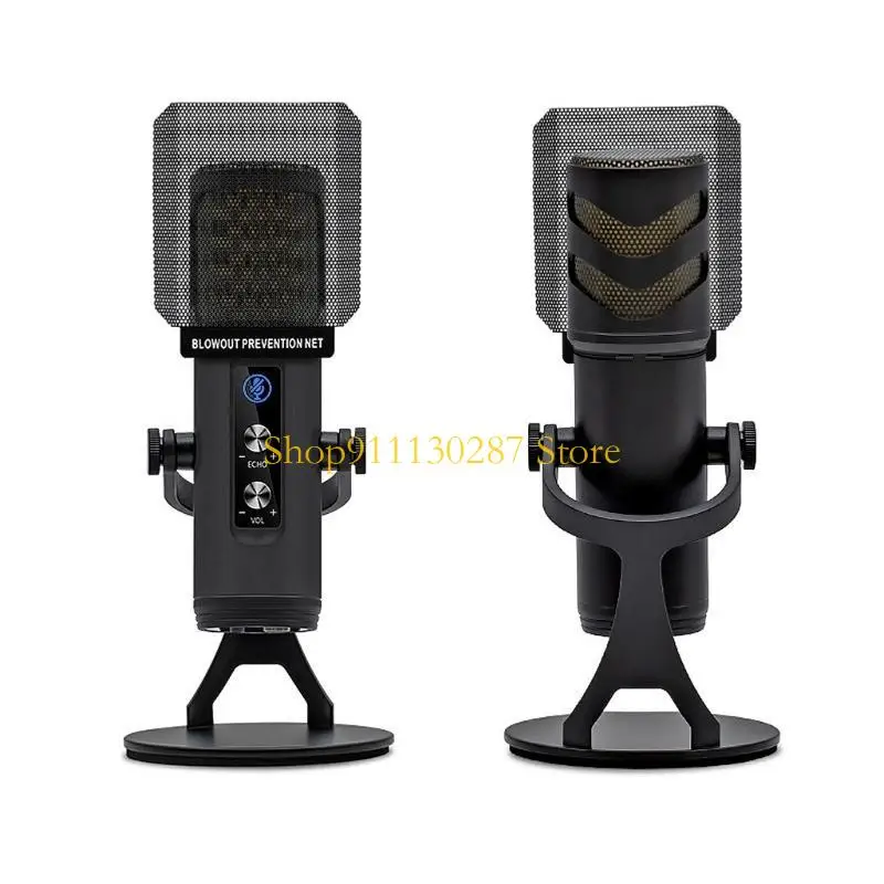 J1HC Professional USB Micrófono con tecnología ruido iluminación RGB Mics Mods reducción ruido /acústica /acústica - imagen 2