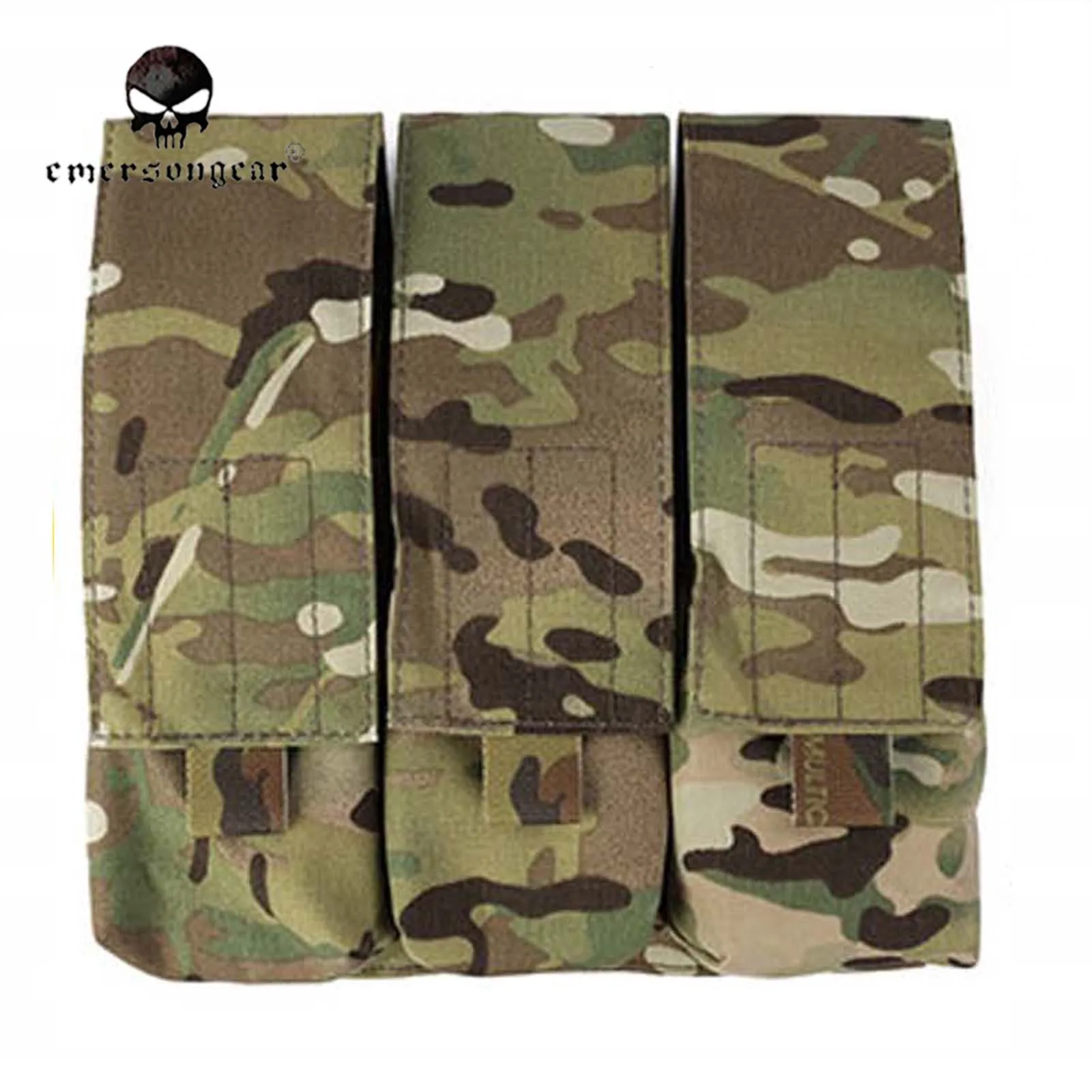Emersong-Triple bolsa para revistas para Rifle AK LBT estilo 7,62 Panel, caza Airsoft senderismo EM9061 - imagen 2