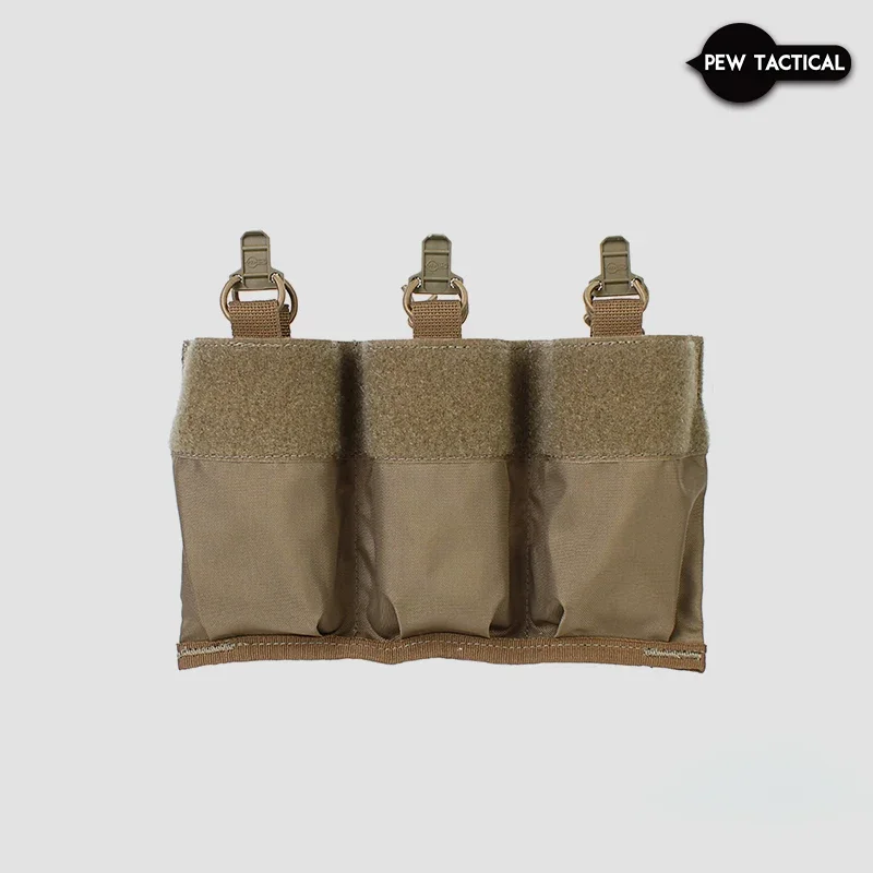 Bolsa de inserción de canguro estilo FERRO PEW TACTICAL - Triple 556 utilizada con la bolsa ADAPT D.O.P.E AIRSOFT 5,56/5,54 MAG MI19