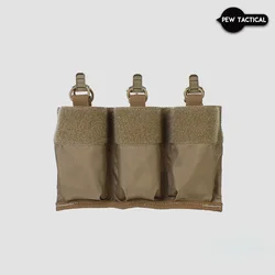 Bolsa de inserción de canguro estilo FERRO PEW TACTICAL - Triple 556 utilizada con la bolsa ADAPT D.O.P.E AIRSOFT 5,56/5,54 MAG MI19