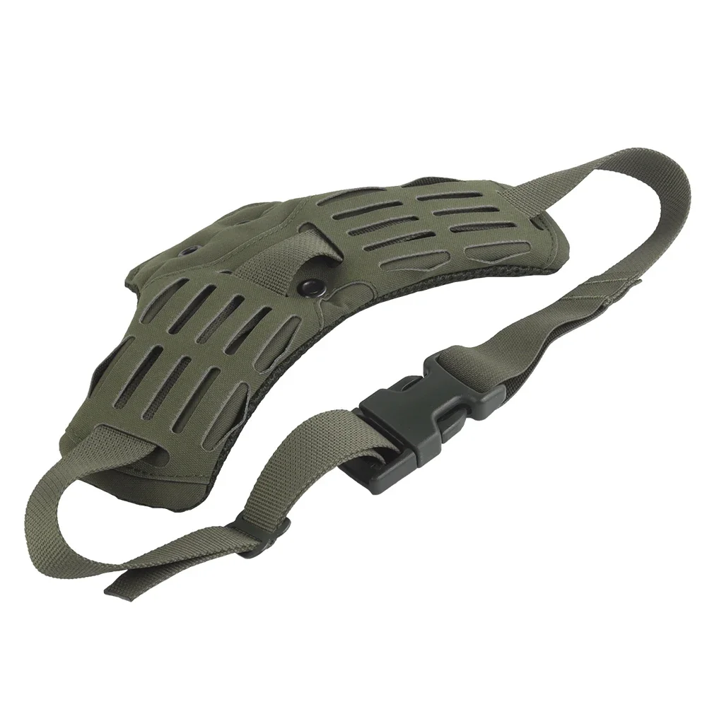 Adaptador de funda de cuero táctico, plataforma de muslo MOLLE, accesorios tácticos de funda de cuero de tracción rápida, accesorios para pistola de aire de caza - imagen 3