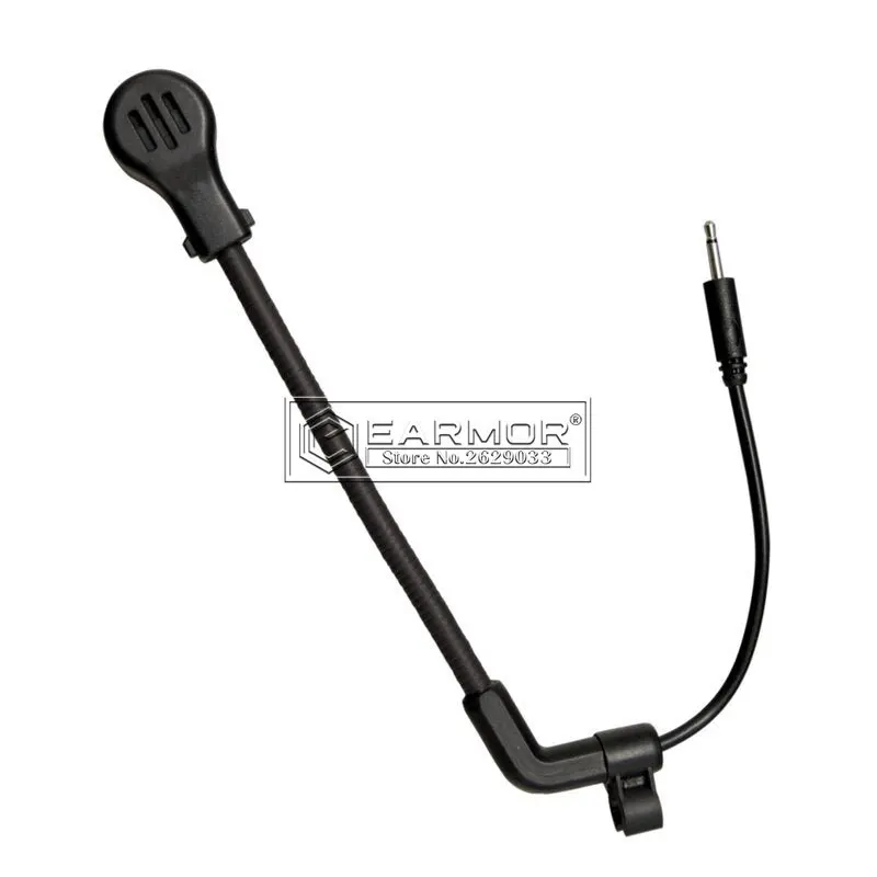 OPSMEN EARMOR táctico S04/S09/S10 auriculares micrófono de repuesto colección de micrófono de pluma para auriculares tácticos EARMOR M32 y M32H - imagen 4