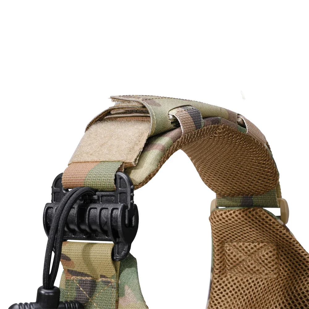 Chaleco táctico de caza, portador de placa, Modular, portátil, Molle, Airsoft, entrenamiento, ajustable, CS Game Jungle - imagen 5