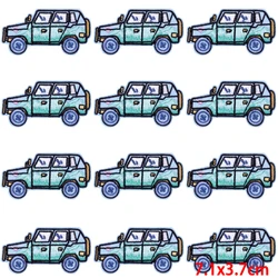 Parche bordado termoadhesivo coche aventura al aire libre