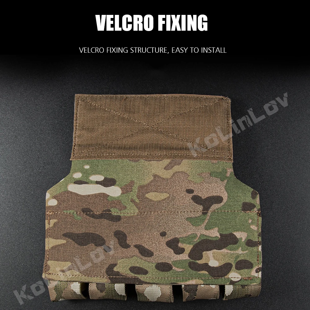 Bolsa táctica M203 de Quintuple de Granada de humo, bolsa de bomba Flash, chaleco Modular, caza, Airsoft, soporte para revistas, accesorio - imagen 2