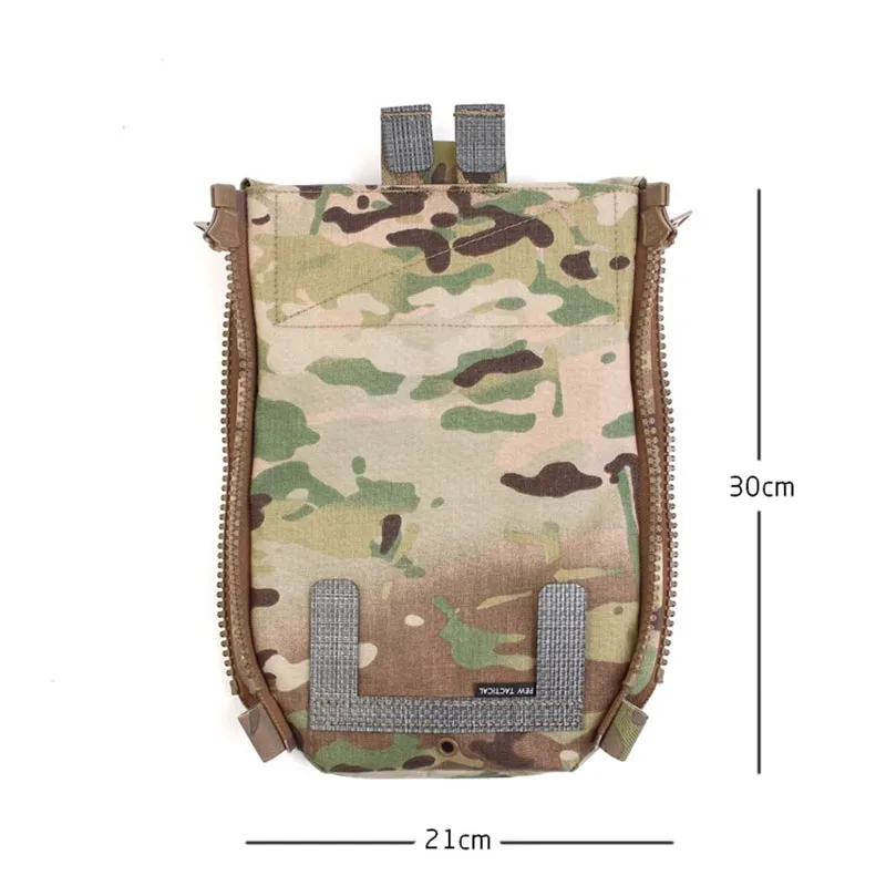 PEW TACTICAL FERRO STYLE Panel trasero Zip de agua en placa FCPC V5 airsoft BP08 - imagen 5