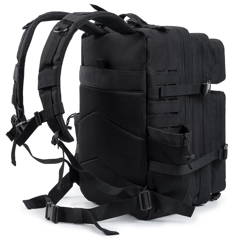 Mochila táctica de 25L/45L para exteriores para hombres y mujeres, mochila escolar, mochilas de viaje para senderismo, mochila para equipo de camping - imagen 3