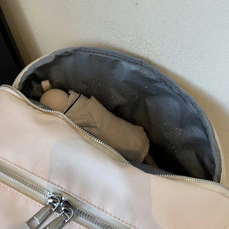 Bolsa de hombro tipo bandolera para Yoga, gimnasio, natación, compartimento para zapatos, viaje de corta distancia, bolso de mano seco y húmedo para fin de semana al aire libre - imagen 5