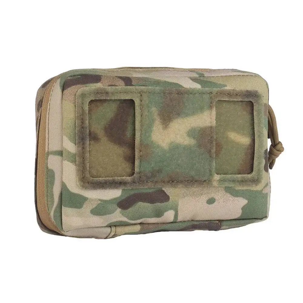 Bolsa de tablero de navegación plegable táctica MOLLE Flip Lite, chaqueta para deportes al aire libre, soporte para teléfono móvil, bolsa de pecho, Panel Airsoft Gear - imagen 3