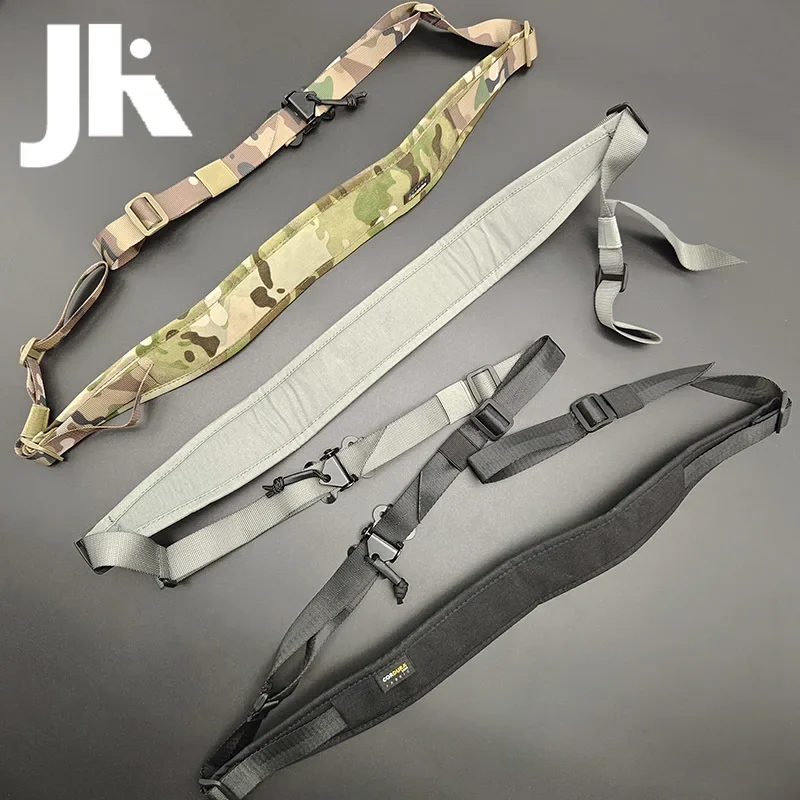 Airsoft ajustable 1/2 punto cuerda cruzada Nylon Rifle correa de hombro al aire libre táctico caza arma Accesorios - imagen 2