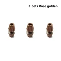 3 Sets Rose Golden