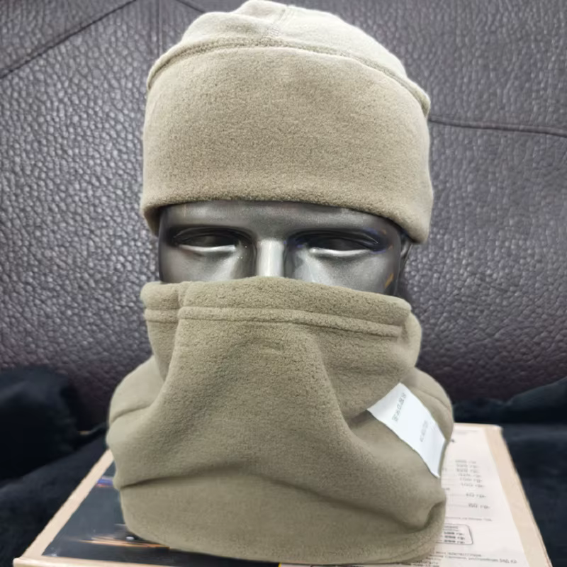 Bufanda rusa lana cálida – Braga cuello militar térmica - imagen 5