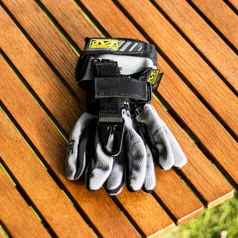 Gancho de mosquetón para guantes de ciclismo multiusos para deportes al aire libre - Organizador de almacenamiento de cuerda al aire libre - imagen 3